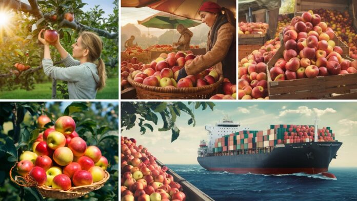 The Fascinating Journey of Apples: From Orchard to Global Delight
